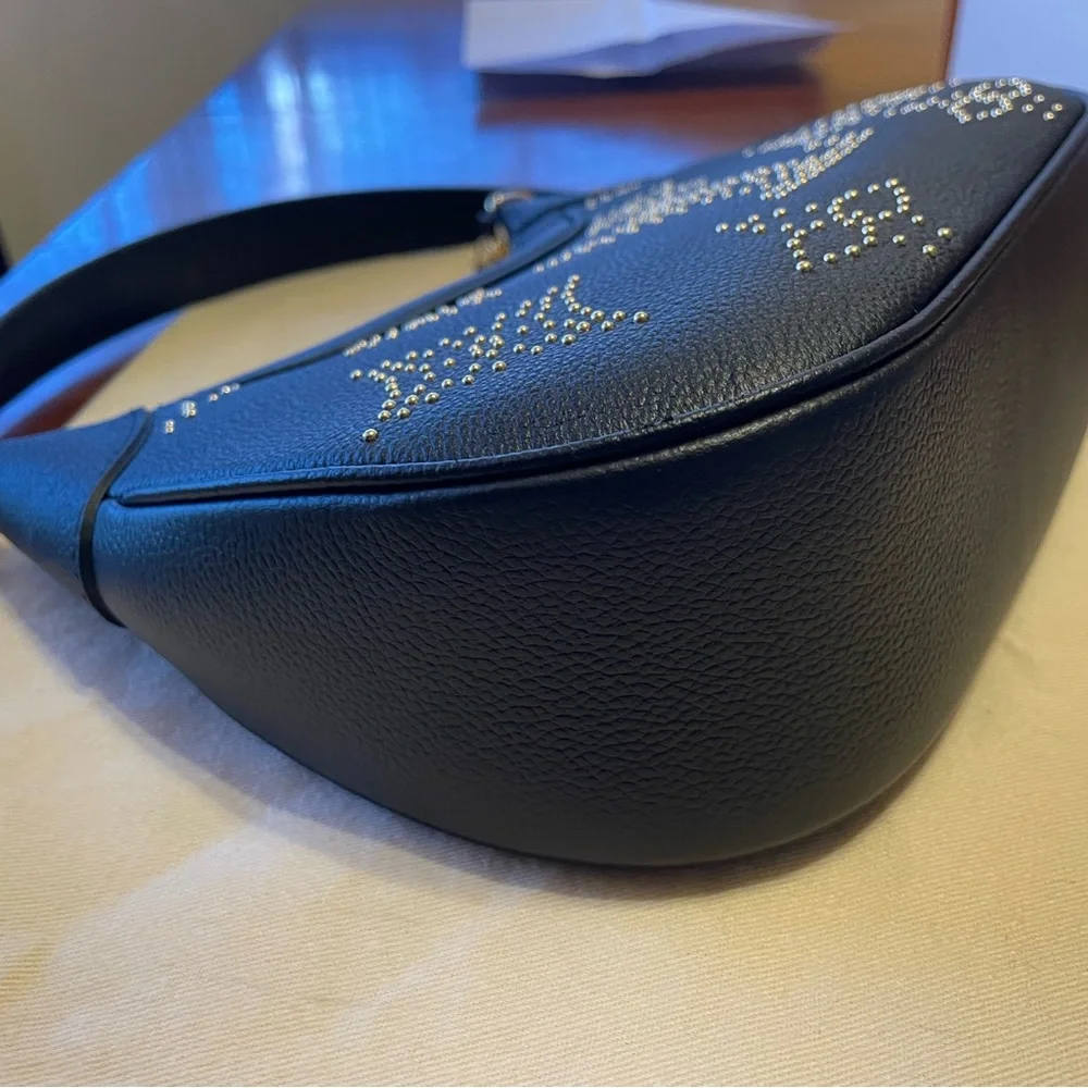 Louis Vuitton Black Bagatelle with Gold Stud Monogram